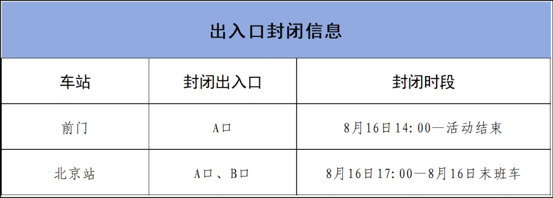 北京地铁临时交通管制_出行提示_北京公交临时绕行