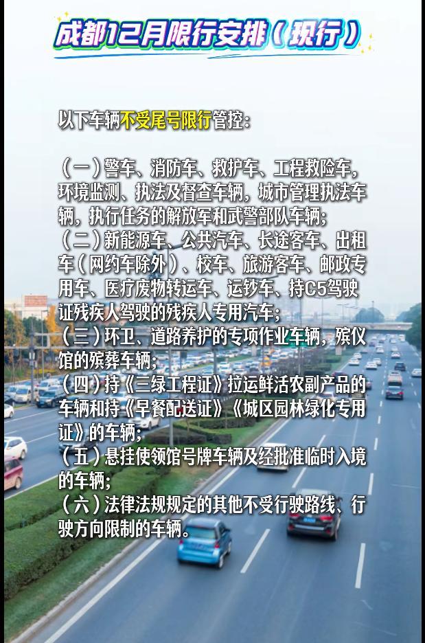 成都限行豁免清单_限行_成都重污染天气限行规则