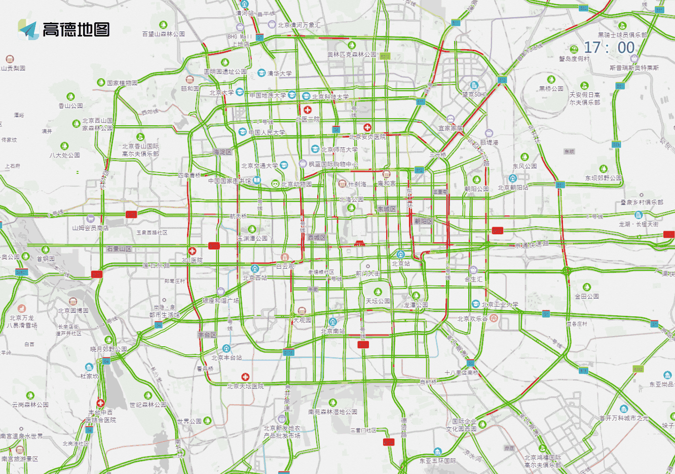 演出展会场馆周边车流集中_出行提示_北京9月20日至9月26日交通预报