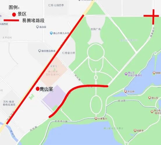 唐山中秋国庆交通出行提示_唐山中秋国庆易堵路段_出行提示