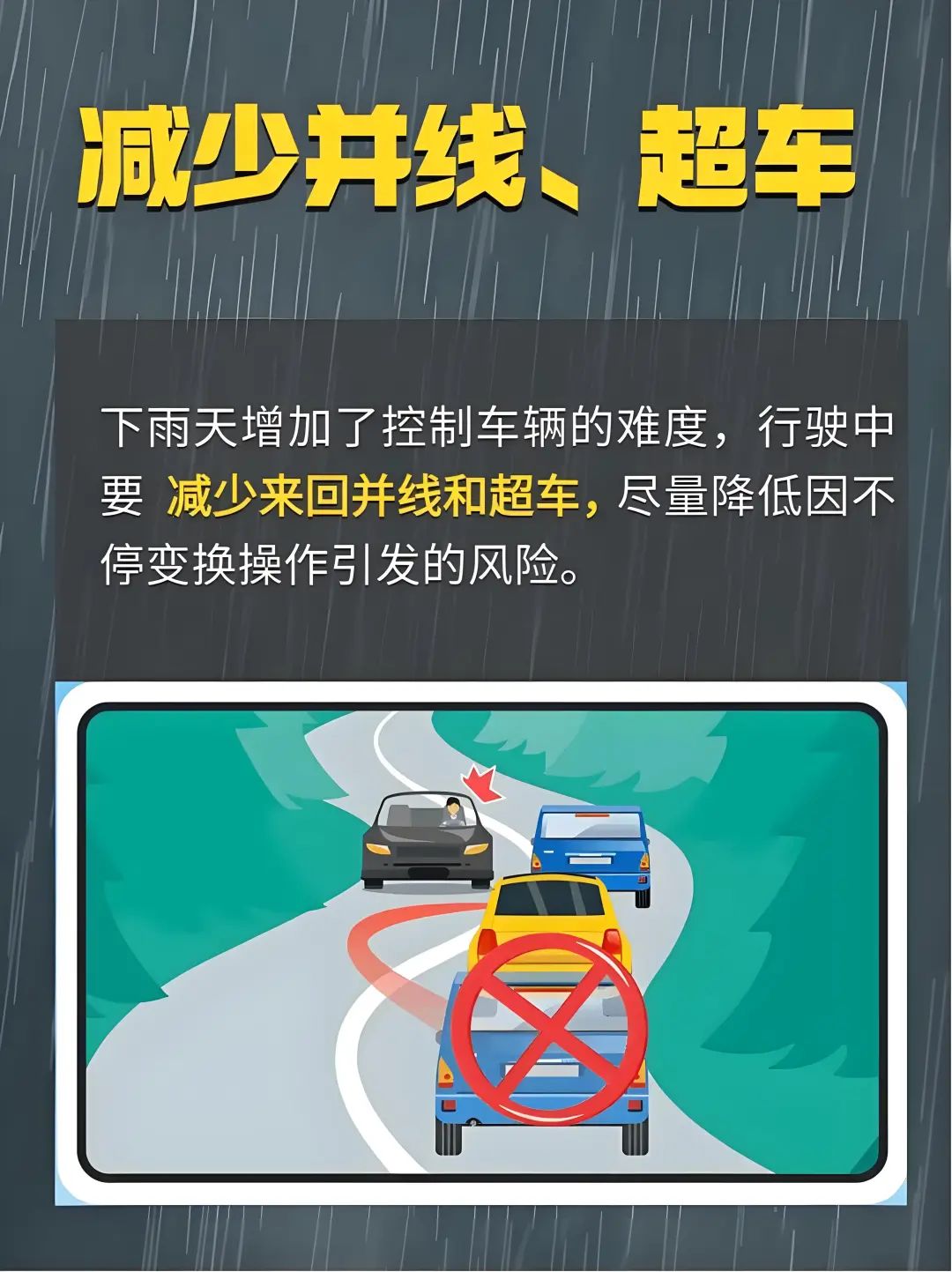 出行提示_雨天行车安全提示_雨中行车注意事项