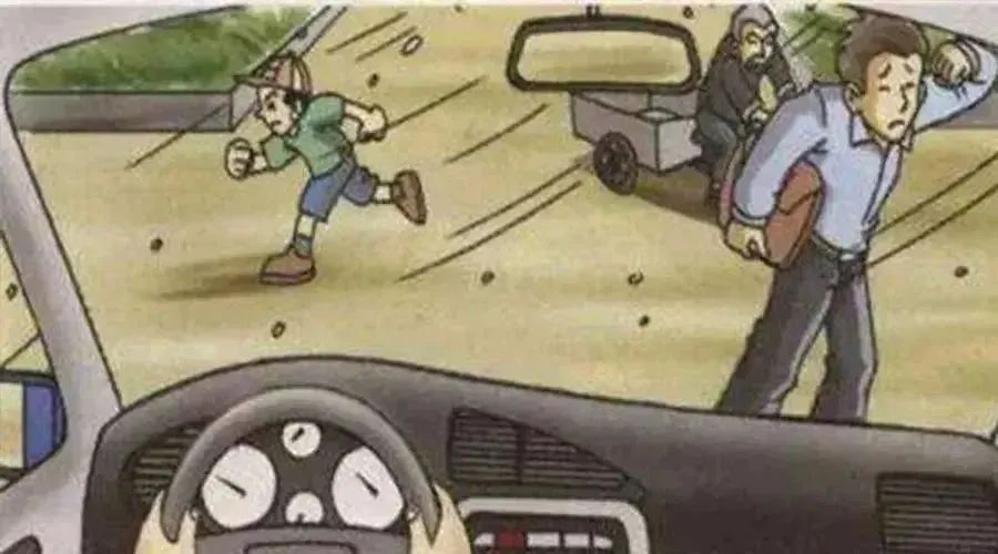 大风天气安全驾车_出行提示_紧闭车门防风沙