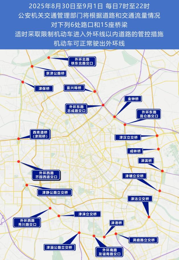 出行提示_天津市公安局交通管控措施_绿色出行倡议