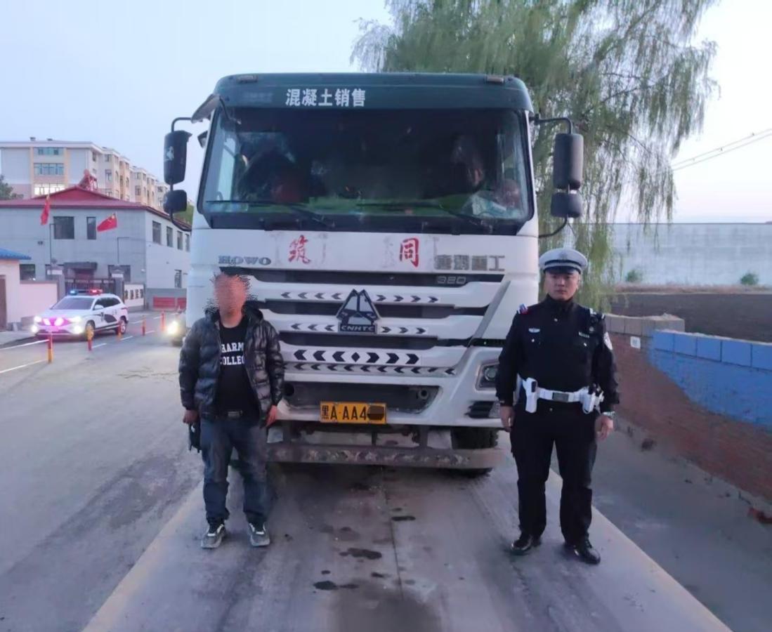 禁行_大货车超限超载整治_哈尔滨交警夏防行动