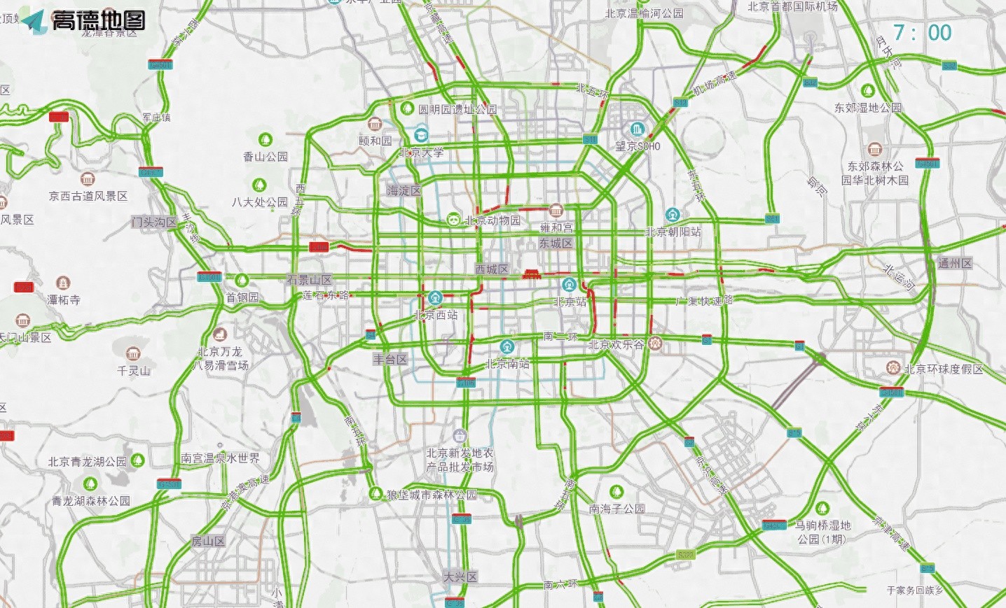 市区早晚高峰路网压力_大型活动周边临时交通管理措施_出行提示