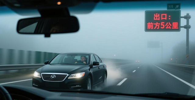 出行提示_秸秆焚烧 高速公路 烟雾行车安全