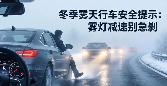冬季大雾天行车安全_雨雪天安全驾驶技巧_出行提示