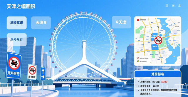 天津早晚高峰限行时间_限行_天津外地车限行规定