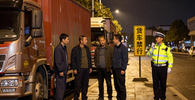 货车导航使用指南_禁行_荆州交警货车禁行整治