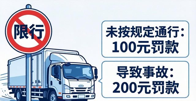 限行_货车限行处罚流程_货车限行罚款标准