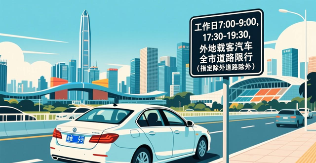 深圳外地车限行规定_限行_深圳非本市车牌限行时间