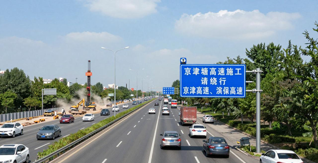 天津机动车尾号限行 高速公路封闭施工 绕行路线建议_限行