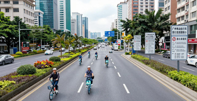广州市电动自行车限行范围 时间 新规_禁行