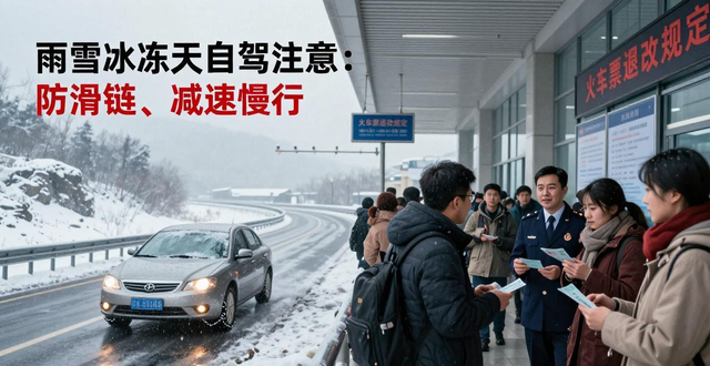 出行提示_春运自驾雨雪冰冻安全_春运火车票退票改签规定