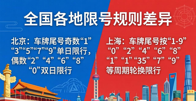 单双号限行规则_限号政策_限行