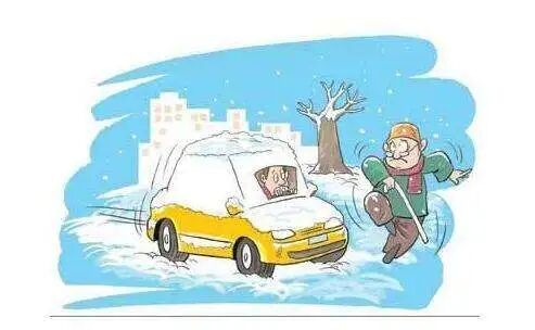 出行提示图片_出行提示_暴雪黄色预警出行提示