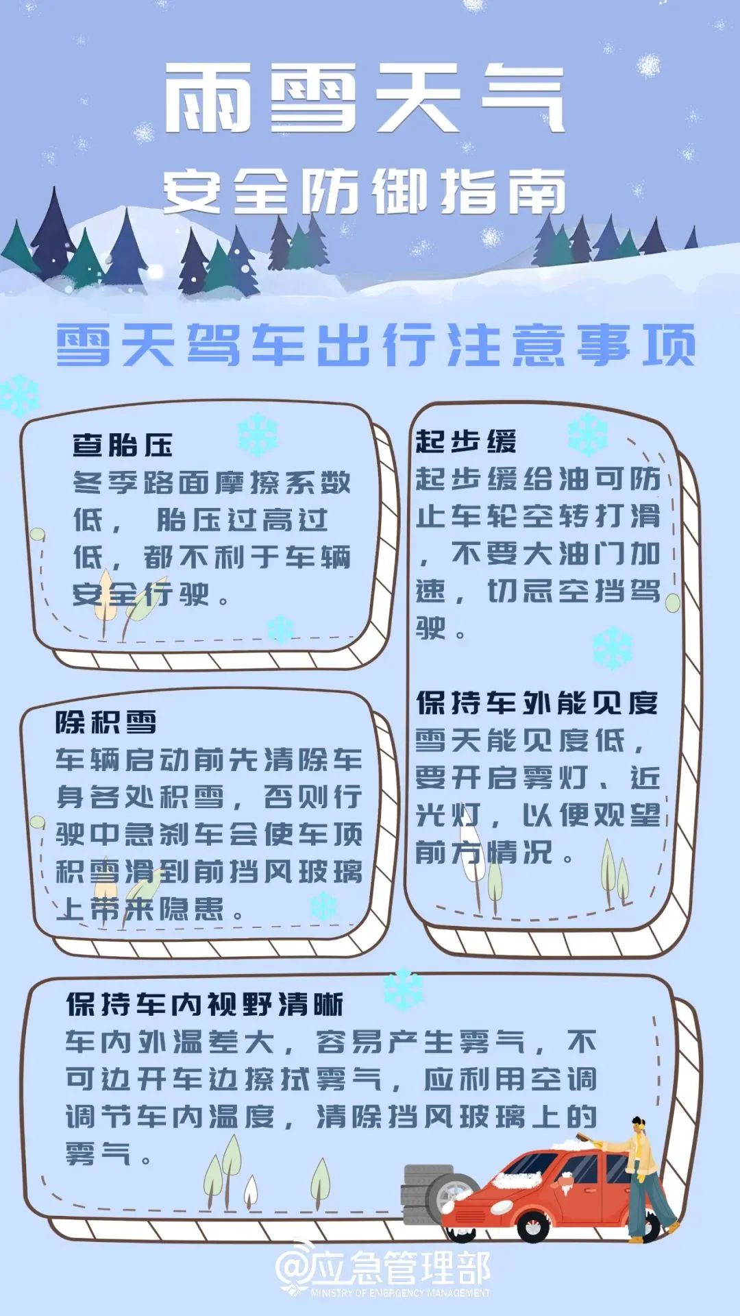 山西雨夹雪路面防滑指南_山西小雪天气安全出行_出行提示