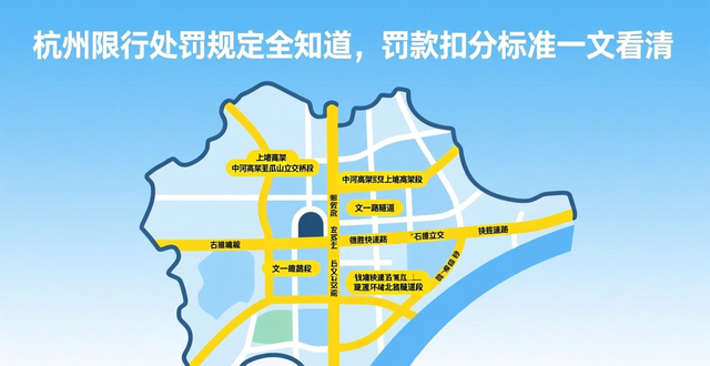 杭州限行罚款金额_限行_杭州限行处罚标准