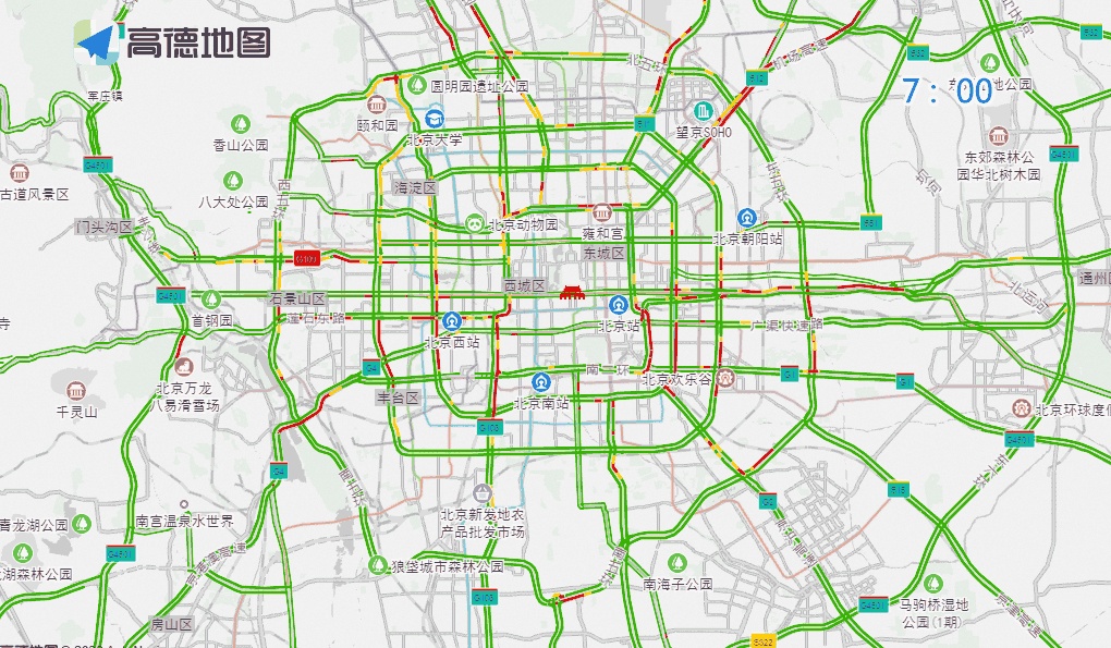 北京雪天出行安全提示_周末降雪交通预测_出行提示