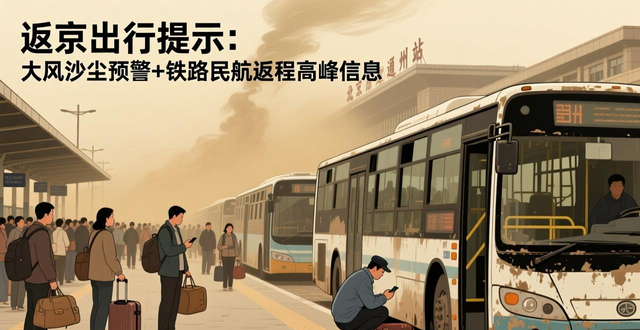 出行提示_返京出行提示_大风沙尘预警