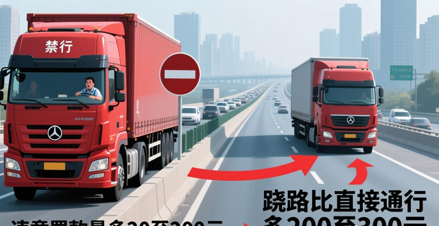 大货车闯禁行处罚标准_禁行_货车禁行处罚