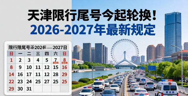 天津市外环线以内交通管制措施_天津市2026年机动车限行政策_限行