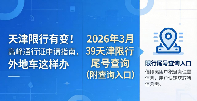 天津限号轮换规则_限行_天津高峰通行证申请
